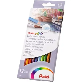 Set školních potřeb Kredki akwarelowe 24 kolory PENTEL