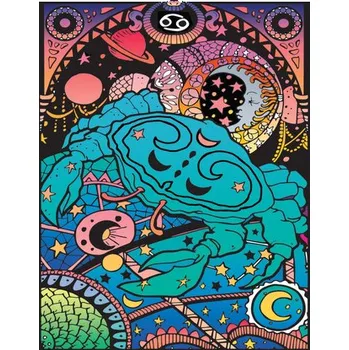 Kolorowanka welwetowa Zodiak Rak 29,7x21, Colorvelvet