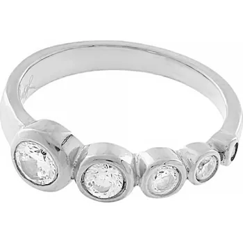 Souprava šperků Nerezový prsten 70009 (velikost 52) - stříbrné barvy