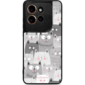 Pouzdro na mobilní telefon Lesklý kryt Mobiwear Glossy - Motorola Edge 50 Neo - G045G - Kočičky (Prémiové lesklé pouzdro, obal, kryt Mobiwear Glossy na mobil Motorola Edge 50 Neo - G045G - Kočičky, materiál Plast + TPU silikon - krytí po všech stranách, neošoupatelný potisk, tenké)