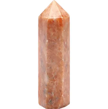 Drahý kámen Magieprirody.cz Obelisk Sluneční kámen špice 99 g - 8,9 cm #D216