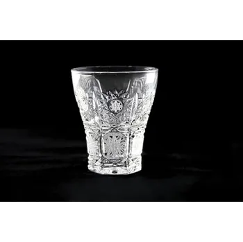 Sklenice Broušené odlivky 6 ks 45 ml BOPK500, Varianta křišťálové