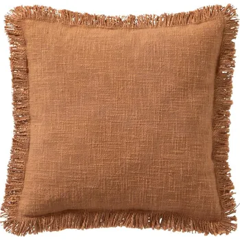 Polštář Blancheporte Jednobarevný bavlněný polštář s texturou karamelová