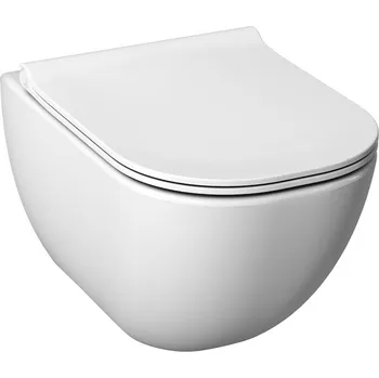 Klozet JIKA MIO, Závěsný klozet, Rimless, horizontální odpad H8207140000001 Varianta: Bílá - H8207140000001 H8207140000001