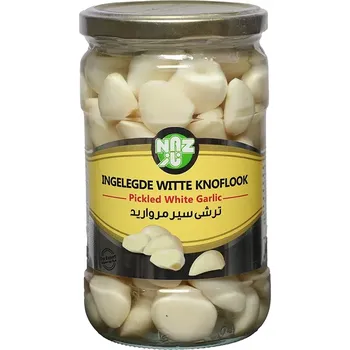 Koření NAZ Česnek nakládaný bílý 620 g