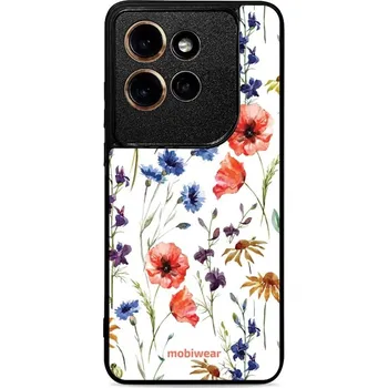 Pouzdro na mobilní telefon Lesklý kryt Mobiwear Glossy - Motorola Edge 50 Neo - G032G - Luční kvítí (Prémiové lesklé pouzdro, obal, kryt Mobiwear Glossy na mobil Motorola Edge 50 Neo - G032G - Luční kvítí, materiál Plast + TPU silikon - krytí po všech stranách, neošoupatelný potisk