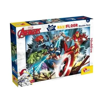 Puzzle Puzzle podłogowqe dwustronne Maxi 150 Avengers