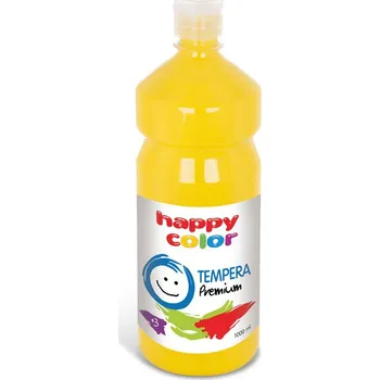 Set školních potřeb Farba tempera Premium 1000ml żółta, Happy Color