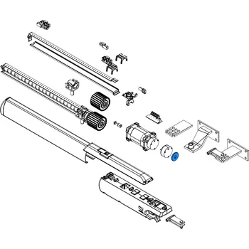 Pohon brány CAME 119RID204 brzdový kotouč- ATI