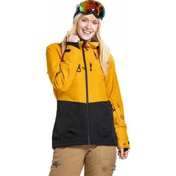 Dámská SNB & SKI bunda Meatfly Gaia žlutá/černá S