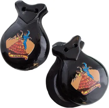 Kastaněta Kastaněty dřevěné, černé