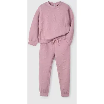 Dívčí volnočasová souprava Mayoral 4891-92 pudrová velikost 128