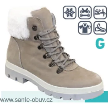 Dámská zdravotní obuv SANTÉ IC/457788 GRIGIO zimní vych. obuv vel.37-42, --- - 41