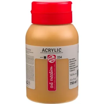 Speciální výtvarná barva Farba akrylowa 750ml Raw Sienna 234 Art Creation, Talens