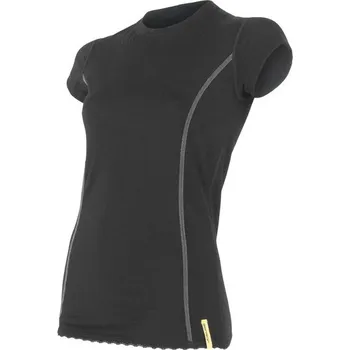 Sensor Merino Wool Active dámské triko kr.ruk.černá černá