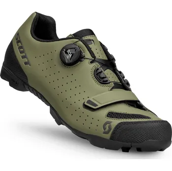Pánská móda Cyklistická obuv SCOTT Mtb® Comp Boa Fir Green/Black - vel. 47 r.25