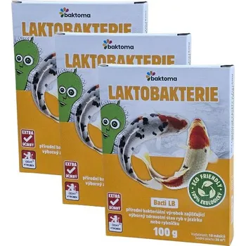 Zahradní jezírko Baktoma Bacti LB - Laktobakterie do jezírka - 100g BACTI LB - AKCE: 3 x 100 g