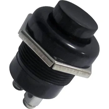 vypínač Tlačítko A2-5AS OFF-(ON) černý