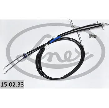 Lanko parkovací brzdy Tažné lanko, parkovací brzda LINEX 15.02.33
