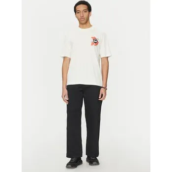 Pánské tričko HUGO T-Shirt Nufloro 50533387 Bílá Regular Fit XL