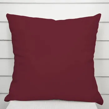 Povlak na dekorativní polštářek Dekorační povlak na polštář Rongo RG-044 Tmavě bordó 40 x 40 cm