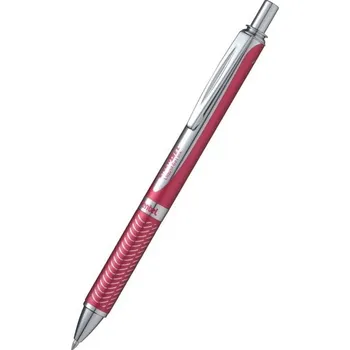 Pióro kulkowe Energel Sterling czerwony - wkład 0,7 nieb. BL407-TR1BCPL, Pentel