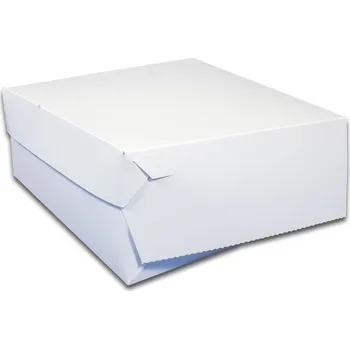 Jednorázové nádobí Dortová krabice Classic+ 18 x 18 x 9 cm, FSC Mix