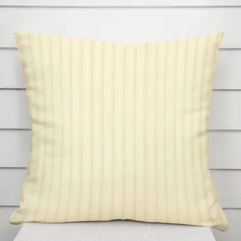 Povlak na polštářek Dekorační povlak na polštář Minky manšestr MKM-009 Světle vanilkový 50 x 60 cm