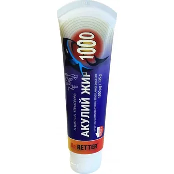 Bylinná léčivá mast Elixir-gel Žraločí tuk 135ml "1000" Záchranář