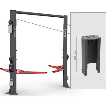 Autodoplněk Ferdus SET Dvousloupový zvedák BETA45 + prodloužení sloupů 600 mm