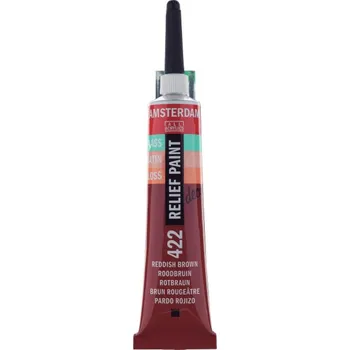 Speciální výtvarná barva Farba konturowa 20 ml nr 422 brunatny Amsterdam, Talens