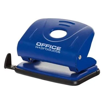 Děrovačka Dziurkacz dziurkuje do 25 kartek, metal, niebieski, Office Products