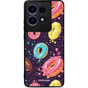 Pouzdro na mobilní telefon Lesklý kryt Mobiwear Glossy - Motorola Edge 50 Pro - G046G - Donutky (Prémiové lesklé pouzdro, obal, kryt Mobiwear Glossy na mobil Motorola Edge 50 Pro - G046G - Donutky, materiál Plast + TPU silikon - krytí po všech stranách, neošoupatelný potisk, tenké)
