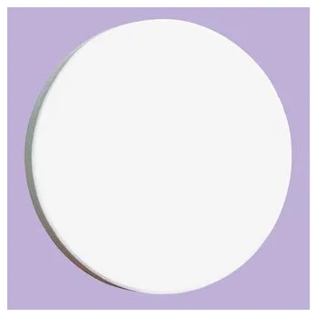 Set školních potřeb Sylwetka koła 12 x 12 x 1.5 cm papier biały AC283, Decopatch