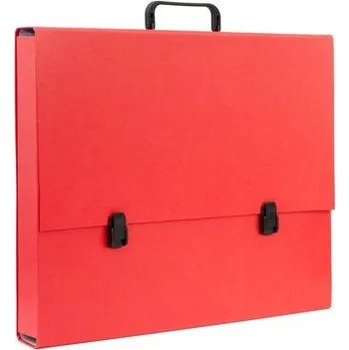Archivační box Teczka z rączką A3 czerw.szkol.Tadeo