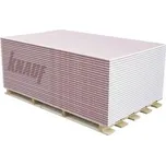 Sádrokartonová deska Knauf GKF Red Piano 12,5 mm 12,5 x 1250 x 2600 - m2