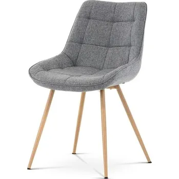 Jídelní židle Autronic Ambient CT-394GREY2 Jídelní židle, hladká látka, šedá