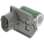 Předřazený odpor, elektromotor (ventilátor chladiče) TOPRAN 601 627