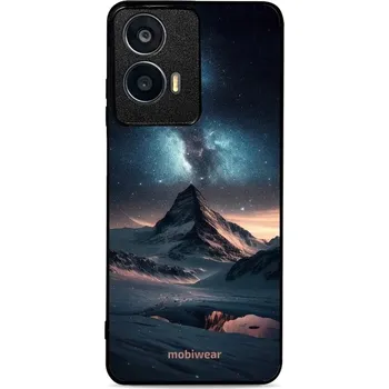 Pouzdro na mobilní telefon Lesklý kryt Mobiwear Glossy - Motorola Moto G04 - G006G Hora s hvězdnou oblohou (Prémiové lesklé pouzdro, obal, kryt Mobiwear Glossy na mobil Motorola Moto G04 - G006G Hora s hvězdnou oblohou, materiál Plast + TPU silikon - krytí po všech stranách,)