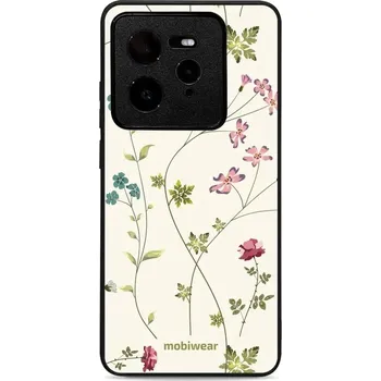 Pouzdro na mobilní telefon Lesklý kryt Mobiwear Glossy - Realme GT 7 Pro - G035G - Tenké rostlinky s květy (Prémiové lesklé pouzdro, obal, kryt Mobiwear Glossy na mobil Realme GT 7 Pro - G035G - Tenké rostlinky s květy, materiál Plast + TPU silikon - krytí po všech stranách,)