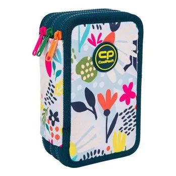 Dětské zboží PATIO - Peračník 3 zipsy Jumper Sunny Day - vybavený