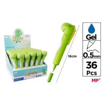 Długopis żelowy gniotek 0.5mm Dinozaur PE227-17, Main Paper