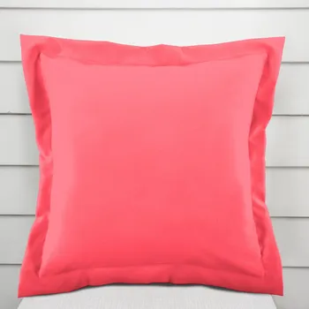 Povlak na dekorativní polštářek Dekorační povlak na polštář s lemem Rongo RG-046 Neonově růžový 40 x 60 cm