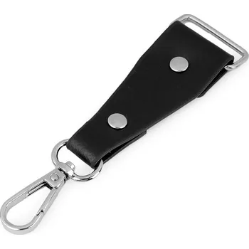 Karabina s prodloužením na kabelku / klíče šíře 30 mm