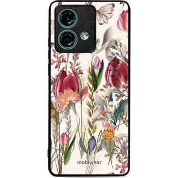Pouzdro na mobilní telefon Lesklý kryt Mobiwear Glossy - Motorola Edge 40 Neo - G031G - Rozkvetlá louka (Prémiové lesklé pouzdro, obal, kryt Mobiwear Glossy na mobil Motorola Edge 40 Neo - G031G - Rozkvetlá louka, materiál Plast + TPU silikon - krytí po všech stranách, neošoupateln