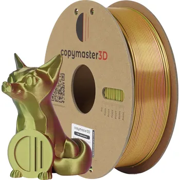Filament Copymaster3D Tri-Silk (Gold-Green-Fuchsia)