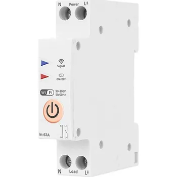 Vývojová deska Wifi relé stykač na DIN lištu TUYA - 16A