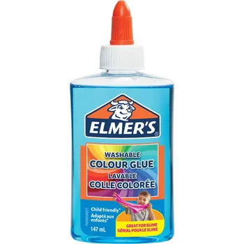 Set školních potřeb Klej przezroczysty niebieski 147ml , 2109485, Elmer`s