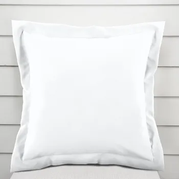 Povlak na dekorativní polštářek Dekorační povlak na polštář s lemem Rongo RG-045 Bílý 30 x 50 cm