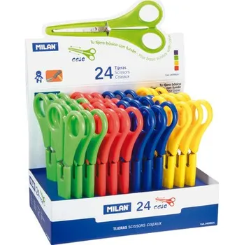 Set školních potřeb Nożyczki szkolne z nakładką na ostrze 1409824, Milan